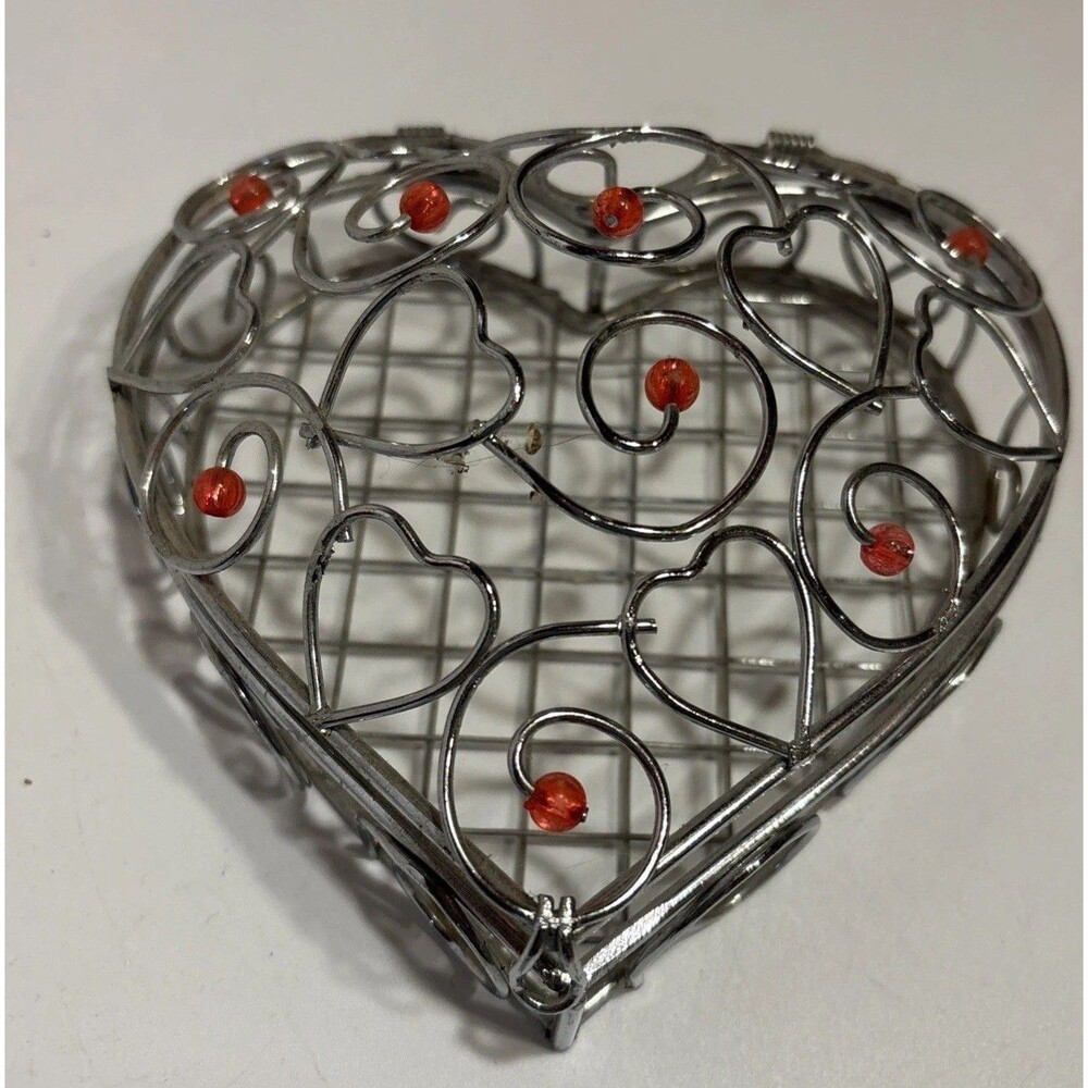 Heart Tricket Box Wire Beads
